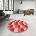 thumbnail image 4 of Ahgly Company Machine Washable Indoor Rectangle Transitional Red Area Rugs, 2' x 4', 4 of 7