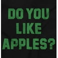 thumbnail image 2 of Do You Like Apples Famous Quote Unisex Plus Fleece Graphic Hoodie Brisco Brands 2X, 2 of 5