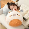 thumbnail image 4 of Cartoon Animal Doll Penguin Pig Plush Toy Stuffed Winter Hand Warm Sofa Dining Chair Pillow Cushion Brithday Gift, 4 of 5