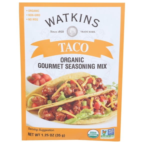 Watkins Organic Gourmet Seasoning Mix, Taco