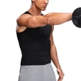 thumbnail image 4 of Fankiway Men Vest Waist Trainer Adjustable Training Double Zip Body Shaper, 4 of 6