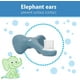 thumbnail image 5 of Cepillo de Dientes Dr. Brown's Elefante Bebés 0 a 3 Años azul, 5 of 8