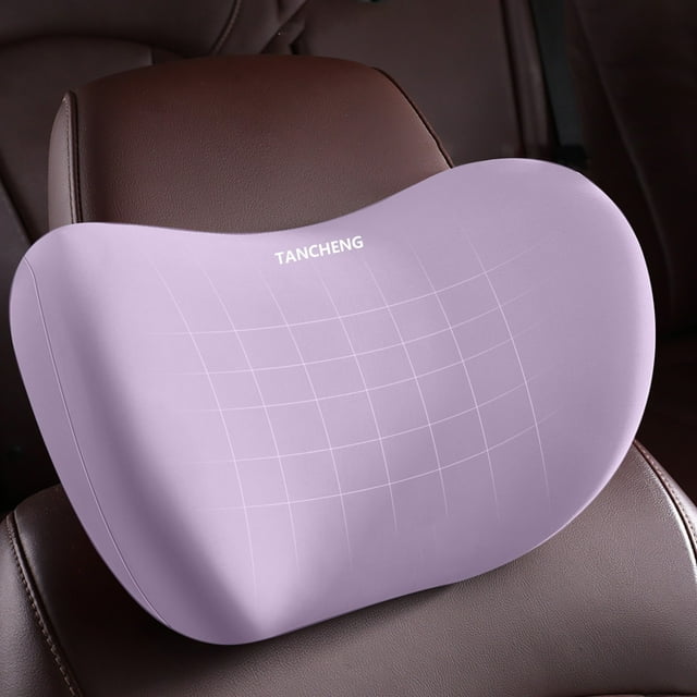 Meitianfacai Super Soft Car Headrest Pillow Memory Foam Car Neck Pillow With Breathable Removable Cover Ergonomic DesignTravel Pillow Car Pillow For Neck/Back Pain Relief