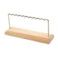 thumbnail image 4 of serony Earring Display Holder Wood Base for use for Showcase Selling Necklace Ring Bracelet Large, 4 of 6