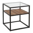 thumbnail image 3 of Ensemble de 2 Tables Basses en Bois et Verre et Table d'Extrémité, 3 of 18