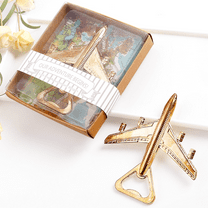 Airplane Bottle Opener - Aviation Gifts for Pilot - Airplane Decor - Birthday Gift for Veteran - Plane Beer Bottle Opener in Gift Box - Perfect Travel Gift (Airplane)