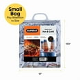 thumbnail image 2 of Superio Hot and Cold Insulated Bags for Food Delivery, Grocery Shopping Bags, Food Storage for Hot and Frozen Food for Travel, Disposable Cooler Bag, Reinforced Thermal Lunch Bag (8, 12"x13.5"), 2 of 8