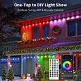 thumbnail image 4 of Luz de Cadena XINKAITE 91m RGB+IC 150 LEDs IP67 Impermeable, 4 of 7