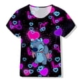 thumbnail image 1 of Kawaii Disney Stitch niños y niñas ropa dibujos animados niños blanco manga corta patrón niños camiseta 1-12 años Old160 Gao Jinjia LED, 1 of 2