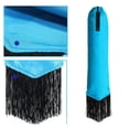 thumbnail image 6 of Bag with Fringe, Tail Wrap Protection, Long Tail Decoration, Blue, 6 of 8