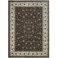 thumbnail image 2 of Radici Usa Pisa Area Rug 3743 Traditional Brown Petals Rings  Floor Decor Abstract Carpet, 2 of 2