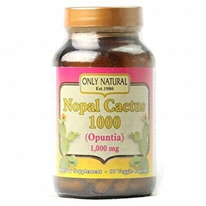 NOPAL CACTUS 1000, 90 VCAP (Single pack), Nopal cactus has been used as a natural alternative to promote healthy blood sugar levels. By Only