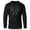 Black on Black, variant on GYMISH Do Not Debate Lightweight Long Sleeve Hooded T-Shirt for Men – Funny Workout Hoodie, Khaki, Small