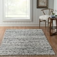thumbnail image 2 of Linon Verginia Berber Natural & Black Area Rug, 2 of 9