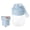 Blue, variant on Multifunctional 1400ML Electric Processor Perfect For Making Purees Crushing Ice And More