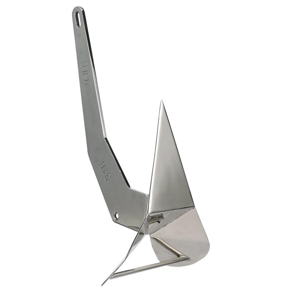 Seachoice 43840 Stainless Steel Plow Anchor, 14 Lbs.