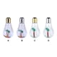 thumbnail image 5 of Cateissary Bombilla humidificador de aire aceite esencial 400ml LED dormitorio nebulizador difusor de Aroma portátil viaje fabricante de niebla Accesorios para electrodomésticos Piedra Blanca Plata, 5 of 6