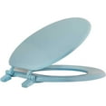 thumbnail image 2 of ProPlus Closed Front Wood Round Toilet Seat, 2 of 2