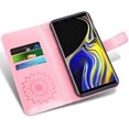 thumbnail image 3 of Phone Case for Samsung Galaxy Note 9 Wallet Cases with Tempered Glass Screen Protector Leather Slim Flip Cover Card, 3 of 5
