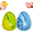 Blue+Green, variant on Easter Egg Squishy Fidget Toys, 2 Pack Stress Relief Sensory Toys for Adults, Colorful Marbled Squishy Balls, Easter Basket Stuffers, Party Favors & Gifts for Easter Celebrations