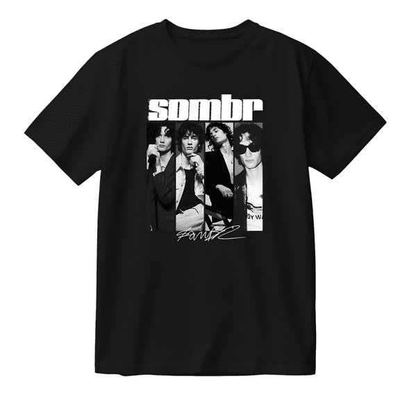 Sombr Cotton T-shirt Unisex Crewneck Short Sleeve Fashion Casual Tee