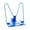 A-Blue, variant on Book Stand, Adjustable Reading Holder Foldable Plastic & Metal Book Support for Cookbooks, Tablets, E-readers, for Home Kitchen, Office, Campus and Travel, hands-free multi-angle book stand