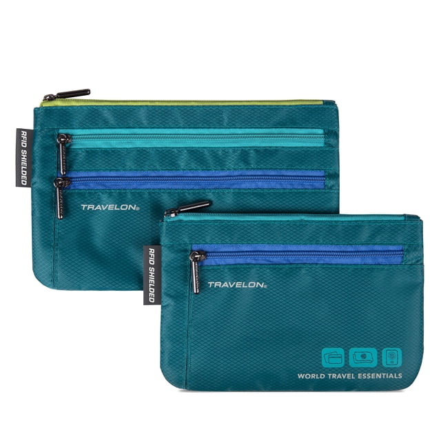 Set Travelon World Travel Organizador de Divisas y Pasaportes
