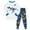 A129-White, variant on Hessimy Toddler Boys Girls Spring Summer Cute Print 2Pcs Long Sleeve Shirt Tops Pants Shorts Sleepwear Pajamas Set, Shorts Sleep Set(Light Green,8-9 Years)