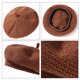thumbnail image 3 of 2 piezas de boina francesa, vendedor de periódicos a cuadros para mujer, sombreros octogonales vintage, boinas, sombrero de boina de hueso para mujeres, sombreros de artista, gorro clásico, 3 of 6