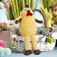 thumbnail image 2 of Plush Chicken Toy for Kids & Pets Soft, Durable, Funny Design Perfect Gift for Playtime & Comfort 12 Inches Tall, 2 of 5