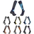 thumbnail image 4 of Mosiee Ski Socks Long Thick Wool Sock Towel Bottom Winter Professional Sports Snow Sock, 4 of 7