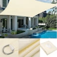 thumbnail image 3 of Toldo impermeable con forma de vela parasol, toldos para exteriores para jardín, patio, velas, piscina, Partio, refugio solar, 2x3m, Ns2, 3 of 5