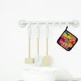 thumbnail image 3 of Carolines Treasures 6069PTHD Flower - Gerber Daisies Pair of Pot Holders  7.5HX7.5W multicolor, 3 of 3