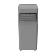 Midea 6,000 BTU Portable Air Conditioner with Wi‑Fi, 2‑Speed, 250 Sq Ft Coverage, Gray