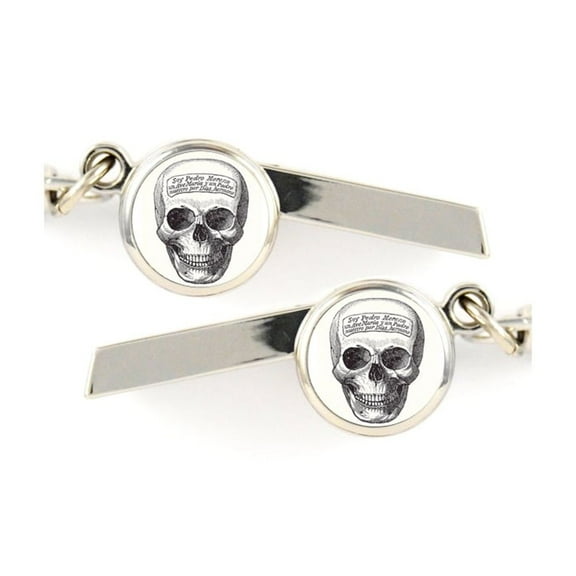 Skull Safety Whistle Keychain