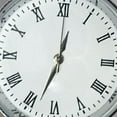 thumbnail image 4 of Clock Insert Quiet Clock Mechanism 35mm Easy the perspective clock, and to Read for DIY Clock Repairing White Roman Numbers, 4 of 8