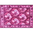thumbnail image 1 of Ahgly Company Indoor Rectangle Persian Pink Traditional Area Rugs, 7' x 9', 1 of 4