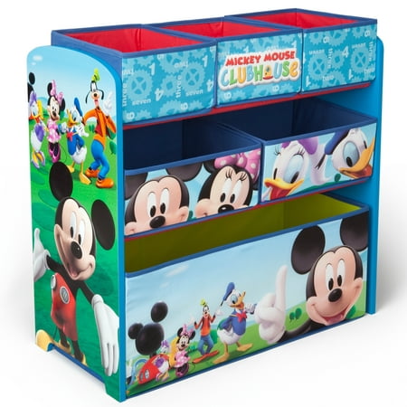 Disney Mickey Mouse Multi-Bin Toy Organizer by Delta Children
