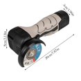 thumbnail image 3 of Chain Grinder Mini Angle Grinder Polisher Cutter Lithium Battery Powered Compact Tool For Workshop Precision Work, 3 of 8