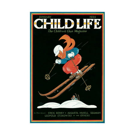 Magazine Cover, Child Life Print Wall Art