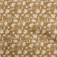 thumbnail image 1 of oneOone Cotton Jersey Brown Fabric Tropical Fabric For Sewing Printed Craft Fabric By The Yard 58 Inch Wide, 1 of 5
