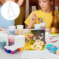 thumbnail image 3 of 10Pcs Small Easel Holder Stand Drawing Easel Artist Easel Plastic Sketching Easel For Display, 3 of 9