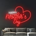thumbnail image 5 of Handmadetneonsign Happy Mother's Day Wall Art, Mother's Day Party Wall Decor, Mother's day Wall Decor, 5 of 5