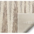 thumbnail image 5 of Well Woven Bellagio Brigida Coastal Geometric Stripes Beige 7'10" x 10'6" High-Low Flat-Weave Area Rug, 5 of 6