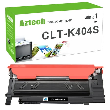 AAZTECH 1-Pack Compatible Toner Cartridge for Samsung CLT 404S CLT-K404S Xpress C480FW C430W SL-C430W SL-C480FW SL-C480FN Printer Ink (Black)