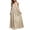*2-Khaki, variant on VBVC Women's Backless Adjustable Strap Maxi Dress,Ladies Ruched Bust Flowy Long Dress,Casual Summer Beach Sundress For Women,Black,S-2XL
