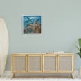 thumbnail image 2 of Stupell Industries Sea Turtle Pair Coral Reef Ocean Life Scene, 24 x 24, Design by Collin Bogle, 2 of 7