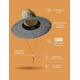 thumbnail image 2 of Sombrero de Paja para Hombres y Mujeres | Sombrero de salvavidas, sombrero de playa y sombrero de sol | Ala ancha UPF 50+ para protección solar | Talla única | Cicuta, 2 of 5