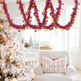 thumbnail image 4 of Christmas Tree Ribbonchristmas Tree Big Heart Decoration Colorful Strips of Woolen Strips Wedding Pull Flowers Wedding Room Ribbon Venue Decoration Christmas Decoration, 4 of 6