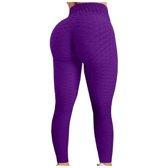 Generic Butt Lifting Leggings for Women Tummy Control Workout Yoga Pants High Waisted Scrunch Booty Gym Tights